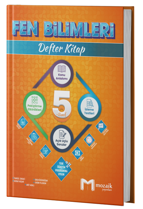5.SINIF MOZAİK DEFTER FEN BİLİMLERİ - 2024-25